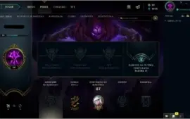 CONTA LVL 36 - PLATINA NA SEASON PASSADA