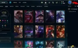 conta com 132 skins e vitoriosas desde a s3