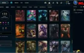 conta com 132 skins e vitoriosas desde a s3