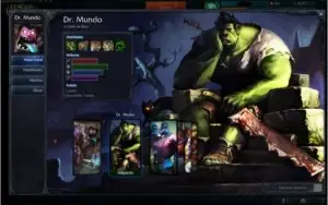 Conta de League of Legends com borda gold, e MMR alto