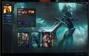 Conta de League of Legends com borda gold, e MMR alto