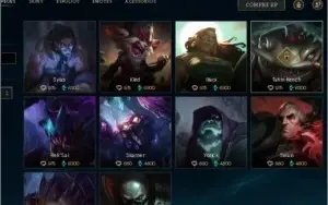 Conta De Lol - Unranked - Ultimo Elo Diamante 5 94 Skin