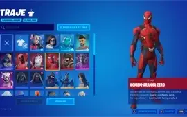 Conta Fortnite passe nível 100, skins do cap 1 temp 1 e 2