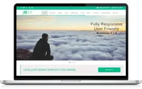 Josh – Laravel Admin Template + Front End + CRUD