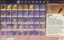 Shogun, Ayato com arma assinatura, Aqua simulacra e etc