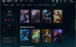 Conta unranked com Riven Campeonato 2012 e Rammus Rei