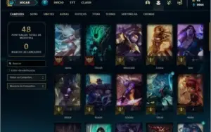 Conta unranked com Riven Campeonato 2012 e Rammus Rei