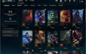 Conta LoL / Diamante 3 (37 Campeões) (8 Skins)