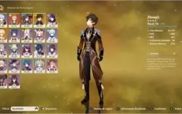 AR47 - Zhongli + Raiden + Mona + Banner garantido