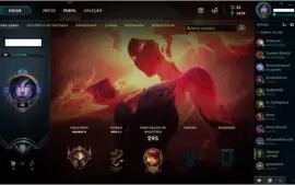 CONTA LVL 58 ||  18 SKINS COM 85 CAMPEÕES