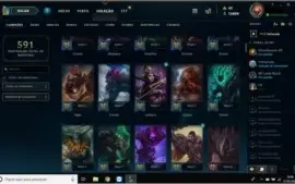 Vendo ACC com 411 Skins
