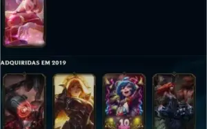 Conta LOL Janna Vitoriosa, raridade da Season 2