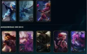Conta LOL Janna Vitoriosa, raridade da Season 2