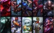 CONTA LOL PRATA V + SKINS