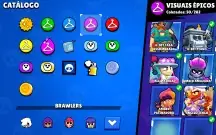 Conta de brawl stars com 76 brawlers, 23K de troféu e skins