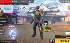 CONTA FREEFIRE COM PASSES ANTIGO MUITO GEMADA
