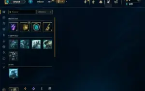 Mestre com 40 Champs e 5 Skins ( 106 PDL )