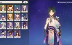 AR45, XIAO, LANÇA DE JADE, KLEE, JEAN C1 E AQUILA FAVONIA