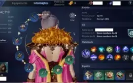 Conta Mir4 lvl 45 com 42K de poder + Set de mineração