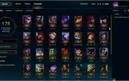 Conta league of legends bronze 1 49 champions 7 skins