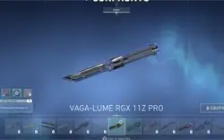 CONTA VALORANT COM FACA BUTTERFLY RGX E VANDAL RGX