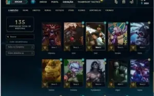Conta League Of Legends Platina 1