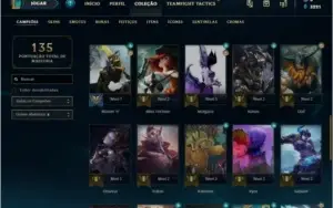 Conta League Of Legends Platina 1