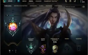 Conta League Of Legends Platina 1
