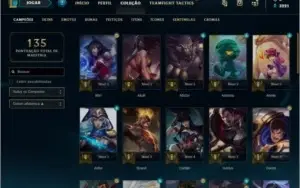 Conta League Of Legends Platina 1
