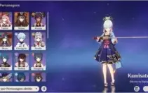 Conta com Hutao, Ayaka, Mona e Keqing