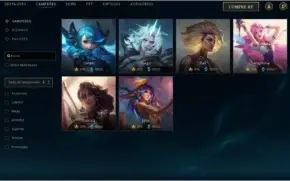 Conta League of Legends SERVER BR