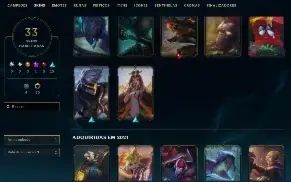 Conta de LOL Diamante III - Ex grão mestre