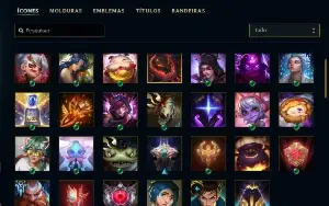 Conta de LOL Diamante III - Ex grão mestre