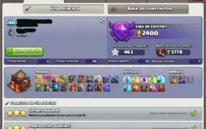 Conta Clash of Clans CV10 Full