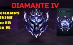 🔴✅CONTA DIAMANTE IV (4) - LEAGUE OF LEGENDS✅🔴