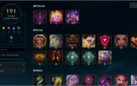 ACC Lol - S9 Plat1 - 85 Skins