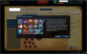 Conta de league of legends