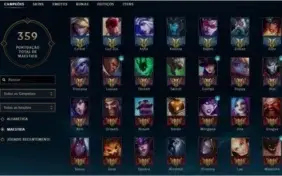 CONTA DE LOL