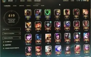 CONTA LOL: Elo PLATINA 4 , 191 SKINS , 180 MIL RPS GASTOS
