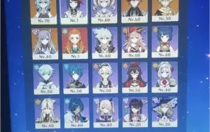 AR46 GANYU, ZHONGLI, KEQING E ALOY