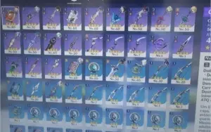 AR46 GANYU, ZHONGLI, KEQING E ALOY