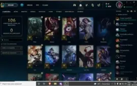 Conta ouro 1 60% winrate com skin ultimate