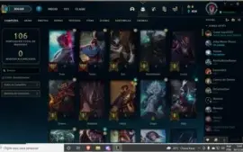 Conta ouro 1 60% winrate com skin ultimate