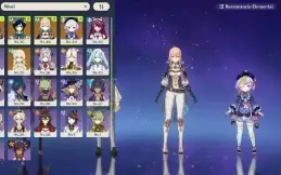 AR28-Raiden + Venti com BIS +Jean+Qiqi +Shinobu C5+ 9 tiros