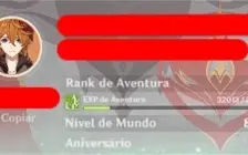Acc com Childe, Venti, Ganyu e Qiqi