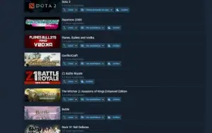 Conta Steam Com Varios Jogos Popular