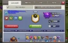 CLASH OF CLANS VENDO CF 10 SEMIFULL