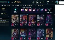 Conta Lol 749 Skins E Skins No Valorant