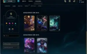 CONTA LEAGUE OF LEGENDS DIAMANTE 4