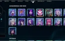 (Conta League of Legends) Unranked LVL 30 (SEM USO DE BOT)